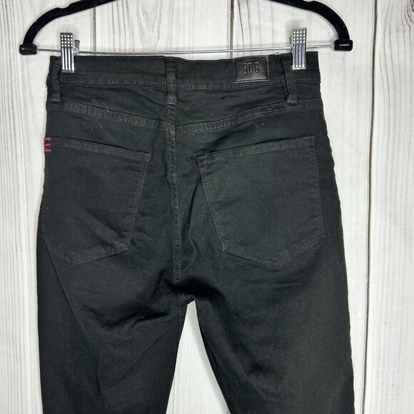 BDG Urban Outfitters Twig High Rise Ankle Black Jeans Sz 27x28 Stretch - Picture 5 of 8